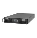 Sai sistema de alimentación ininterrumpida qoltec 52287 ups para rack 3 kva 3000 w factor de potencia 1.0 lcd epo usb on line