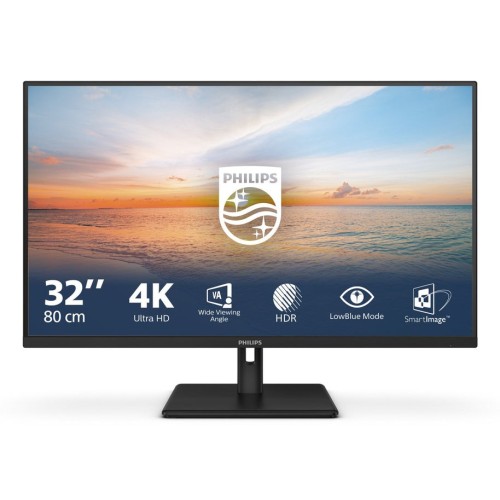 Monitor philips 32e1n1800la 31.5" adaptive sync 3840x2160 hdmi dp black