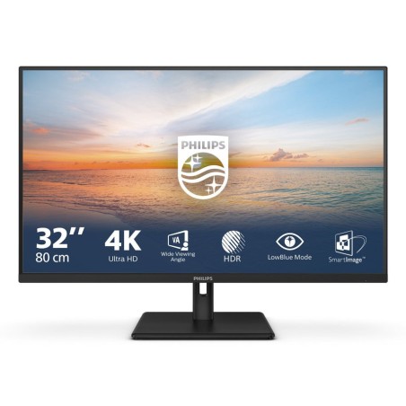 Monitor philips 32e1n1800la 31.5" adaptive sync 3840x2160 hdmi dp black