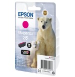 Tinta original epson t2613 26 magenta para expression premium xp-600, xp-605, xp-700, xp-800