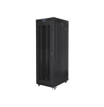 Lanberg ff01-8027-23bl  27u rack o bastidor independiente negro