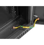 Lanberg ff01-8027-23bl  27u rack o bastidor independiente negro