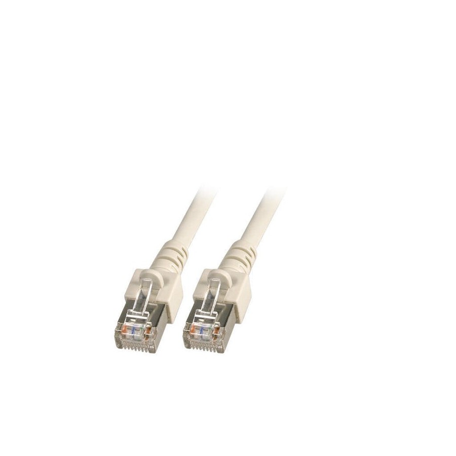 Efb rj45 cable de red sf utp, cat.5e, pvc, cca, 0.15m, gris