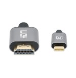 Cable manhattan  adaptador de usb-c a hdmi de 4k 60hz
