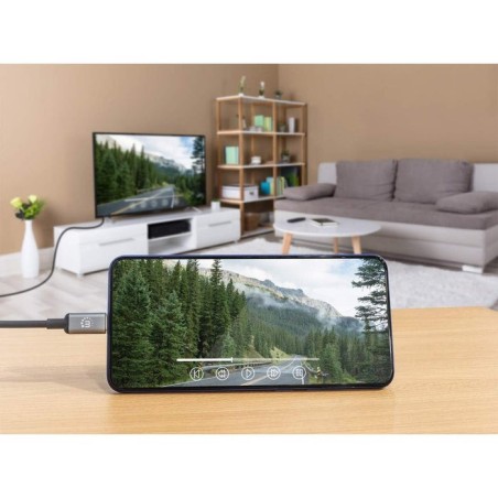 Cable manhattan  adaptador de usb-c a hdmi de 4k 60hz