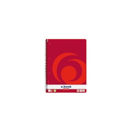 Herlitz 10834117 cuaderno y block a4 80 hojas rojo