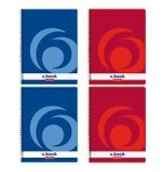 Herlitz 10834117 cuaderno y block a4 80 hojas rojo