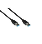 Cable alcasa 2831-aa010s  usb usb 3.2 gen 2 (3.1 gen 2) 1 m usb a negro