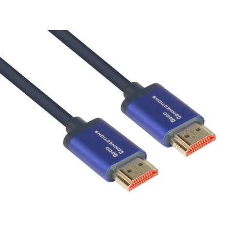 Cable  alcasa 4521-sf010b hdmi 1 m hdmi tipo a (estándar) azul
