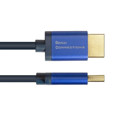 Cable  alcasa 4521-sf010b hdmi 1 m hdmi tipo a (estándar) azul