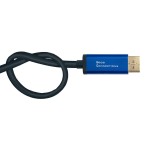 Alcasa 4812-csf010b adaptador de cable de vídeo 1 m usb tipo c displayport azul