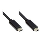 Cable good connections usb 3.1 gen.1 usb-c negro 1m