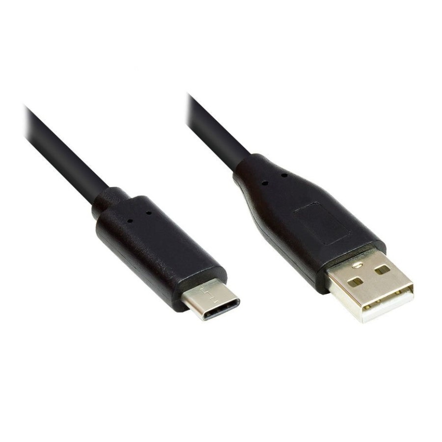 Cable good connections usb2.0  a-c negro 1m
