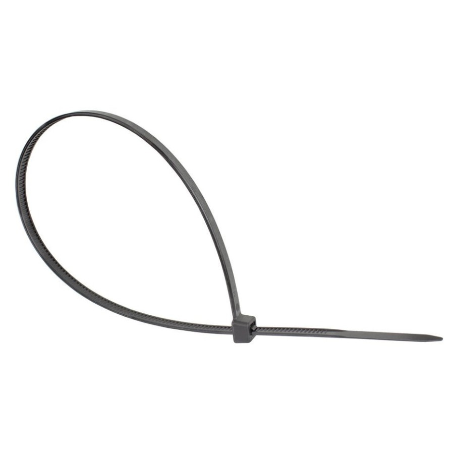 Alcasa kab-25s48 presilla brida reutilizable nylon negro 100 pieza(s)