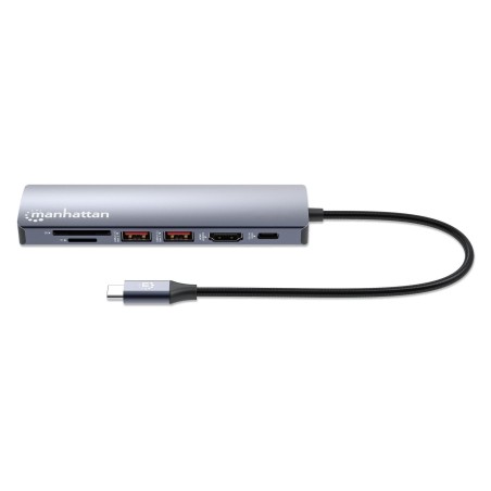 Manhattan 7-in-1 4k usb-c dockingmation 1xhdmi 2xusb 10gb s