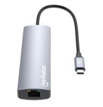 Manhattan 7-in-1 4k usb-c dockingmation 1xhdmi 2xusb 10gb s