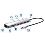Manhattan 7-in-1 4k usb-c dockingmation 1xhdmi 2xusb 10gb s