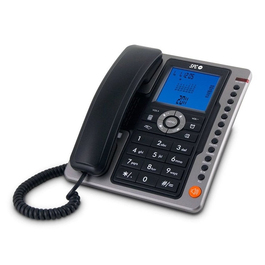 Teléfono spc telecom 3604 negro