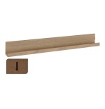 Estantería color madera 580x60x68mm, nb1700650, basics