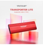 Patriot transporter lt 1tb usb3.2 type-c ssd 1000 mb/s aluminium