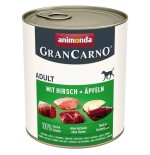 Comida húmeda para perros animonda grancarno adult deer and apple  800g