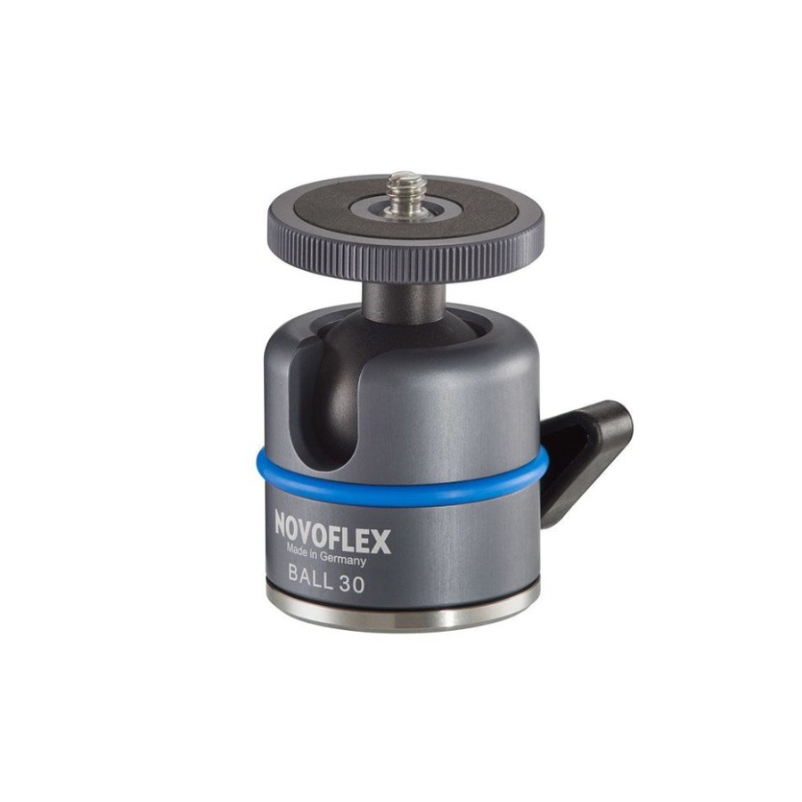 Novoflex ball 30 cabeza de tripode gris 1/4, 3/8" pelota
