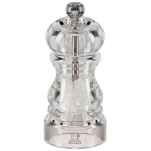 Molinillo de sal peugeot nancy acrílico transparente 12 cm