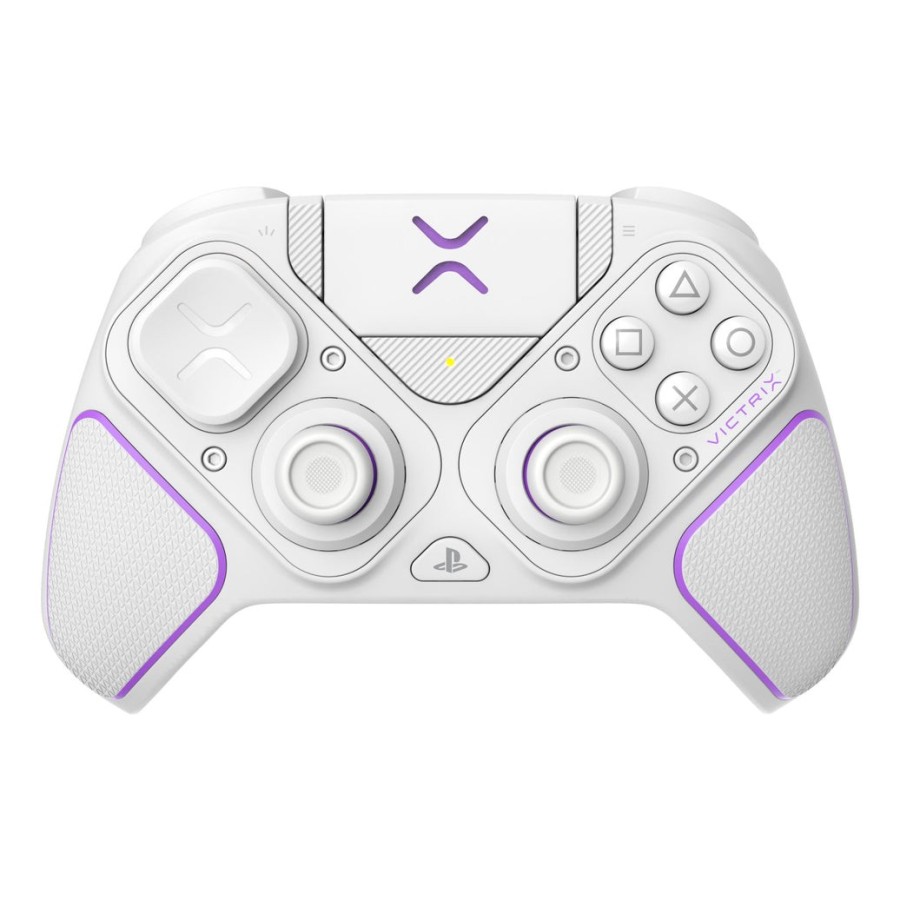 Mando pdp victrix pro bgf wireless, gamepad blanco, para playstation y pc 052-002-wh