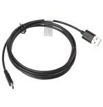 Lanberg cable usb macho a usb tipo-c macho  ca-usbo-10cc-0018-bk negro 1.8 metros