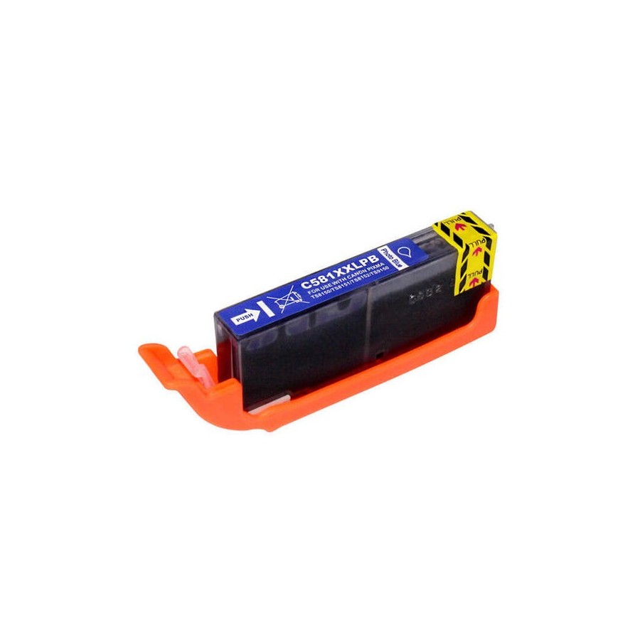 Tinta compatible canon cli 581 pb xxl photo cyan 1999c001/2107c001/2053c001