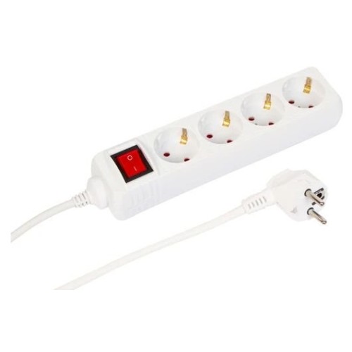Microconnect mc-gru0043ws base múltiple 3 m 4 salidas ac interior blanco