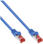 Inline® cable de red s/ftp pimf cat.6 250mhz pvc cca azul 10m