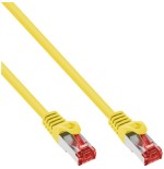 Inline® cable de red s/ftp pimf cat.6 250mhz pvc cobre amarillo 5m