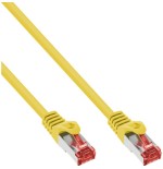 Inline® cable de red s/ftp pimf cat.6 250mhz cobre halogen free amarillo 7.5m