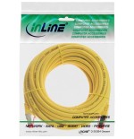 Inline® cable de red s/ftp pimf cat.6 250mhz cobre halogen free amarillo 7.5m