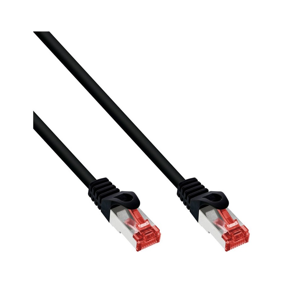 25pcs. pack bulk-pack inline® cable de red s/ftp pimf cat.6 250mhz pvc cobre