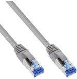 Cable 40pcs. bulk-pack inline®  de red s/ftp cat.6a halogen free 500mhz gris 2m
