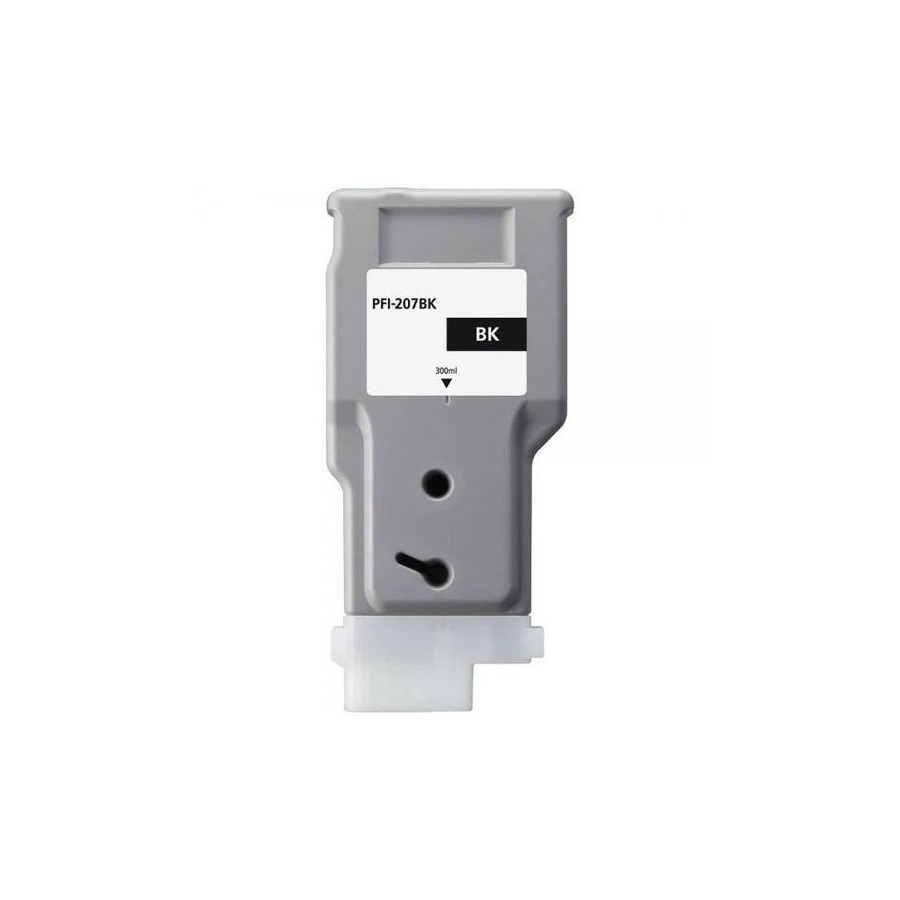 Canon pfi207 negro tinta generica - reemplaza pfi207bk/8789b001