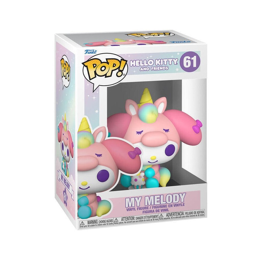 Figura pop sanrio hello kitty my melody