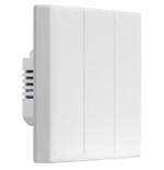 Interruptor sonoff tx t5 3c 3 botones táctil blanco   inteligente de pared wi-fi