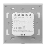 Interruptor sonoff tx t5 3c 3 botones táctil blanco   inteligente de pared wi-fi