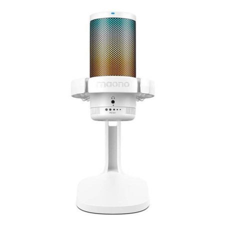 Maono dgm20 rgb blanco - micrófono usb para grabación y transmisión en pc