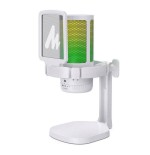 Maono dgm20 rgb blanco - micrófono usb para grabación y transmisión en pc