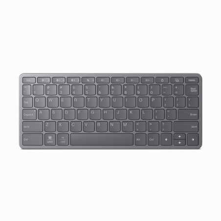 Teclado español  lenovo zg38c05816 universal usb + bluetooth qwerty gris