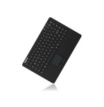 Teclado inglés keysonic ksk-5230in touchpad usb qwerty ee. uu. negro