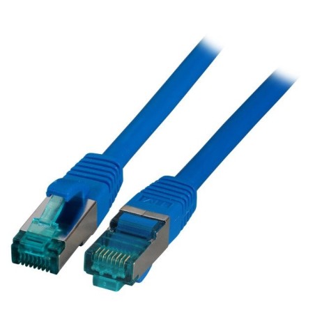 Efb rj45 cable de red s ftp, cat.6a, lszh, 0.5m, azul