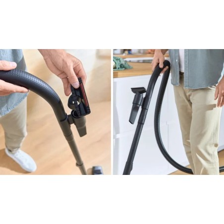 Aspiradora cilíndrica  bosch serie 4 bgb38rd2 4 l secar 600 w bolsa para el polvo