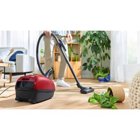 Aspiradora cilíndrica  bosch serie 4 bgb38rd2 4 l secar 600 w bolsa para el polvo