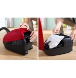 Aspiradora cilíndrica  bosch serie 4 bgb38rd2 4 l secar 600 w bolsa para el polvo