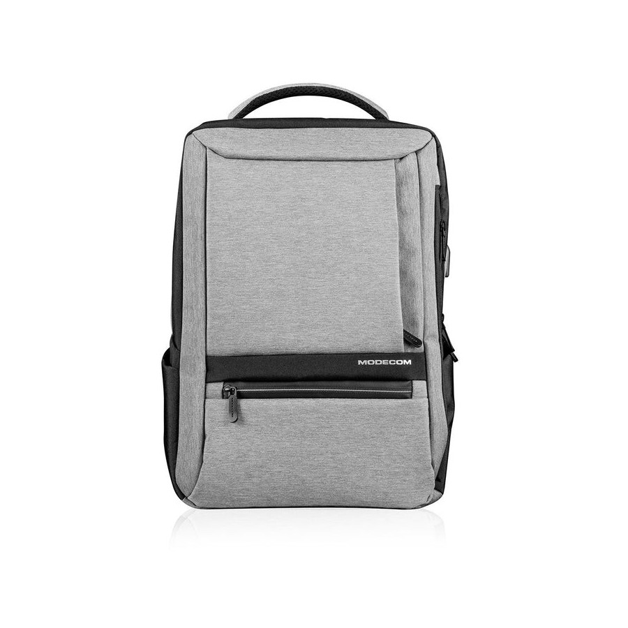 Mochila modecom smart 15 negro / gris poliéster